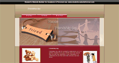 Desktop Screenshot of friendshipday.websiteforever.com